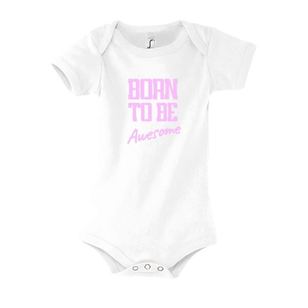dječji bodi born to be awesome plavi (kopiraj)