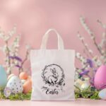 bunny bliss platnena torba za uskrs (kopiraj)