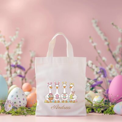 guskice platnena torba za uskrs