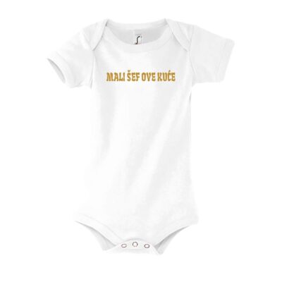 dječji bodi mali šef ove kuće