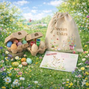 personalizirano pismo sreće uskršnjeg zeca s poklon iznenađenjem