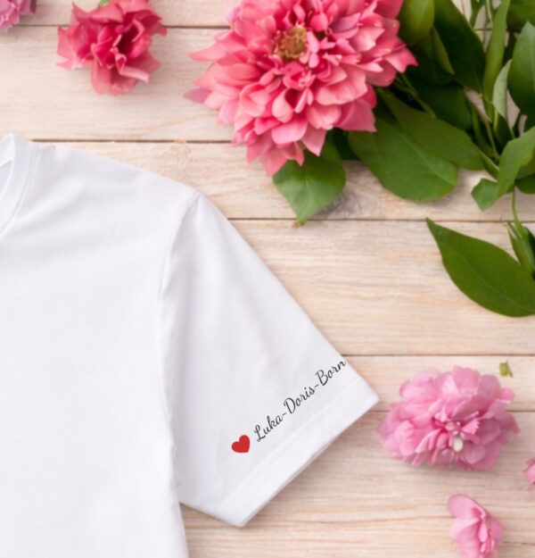 personalizacija kratki rukav bijeli