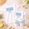 mama & mini – majice i šalice blue floral