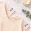 mama & mini – majice za mamu i dijete blue floral