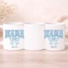 mama & mini – majice i šalice blue floral