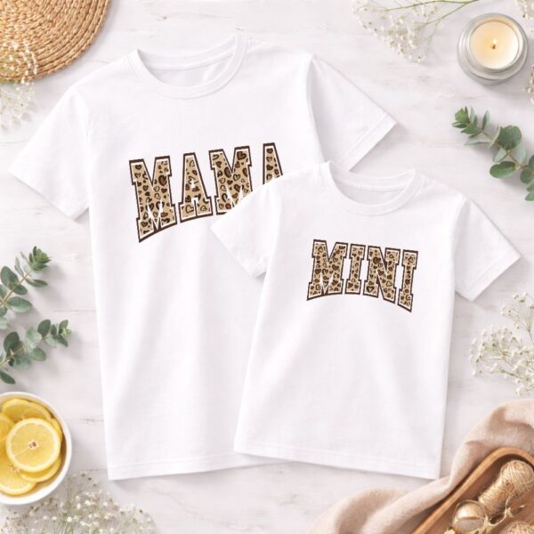 mama & mini – majice za mamu i dijete cheetah