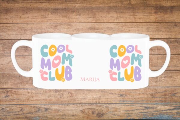 cool mom club Šalica za mame