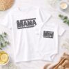 mama & mini – majica i bodi race check