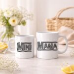 mama & mini – šalica i mini šalica race check